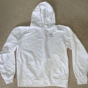 White PAWZ hoodie